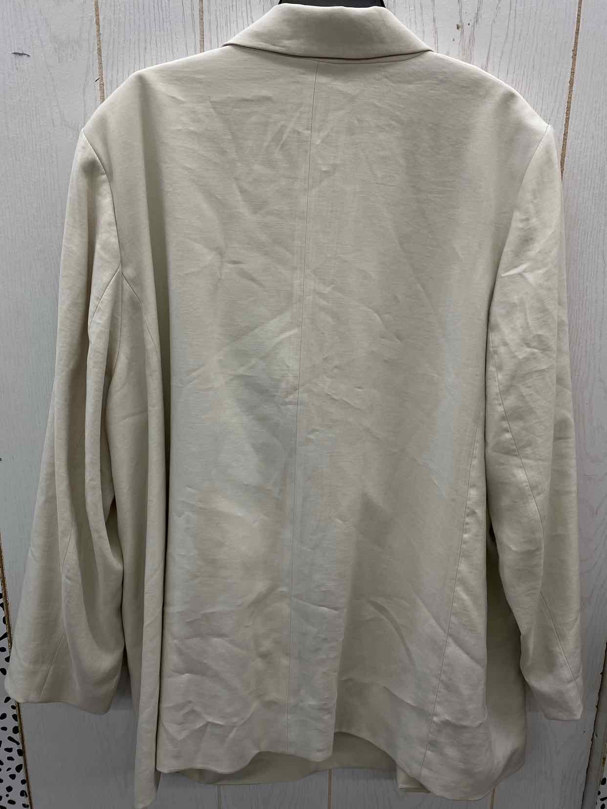 H&M Beige Womens Size XXL Blazer