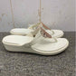 Crocs Cream Womens Size 8 Sandals