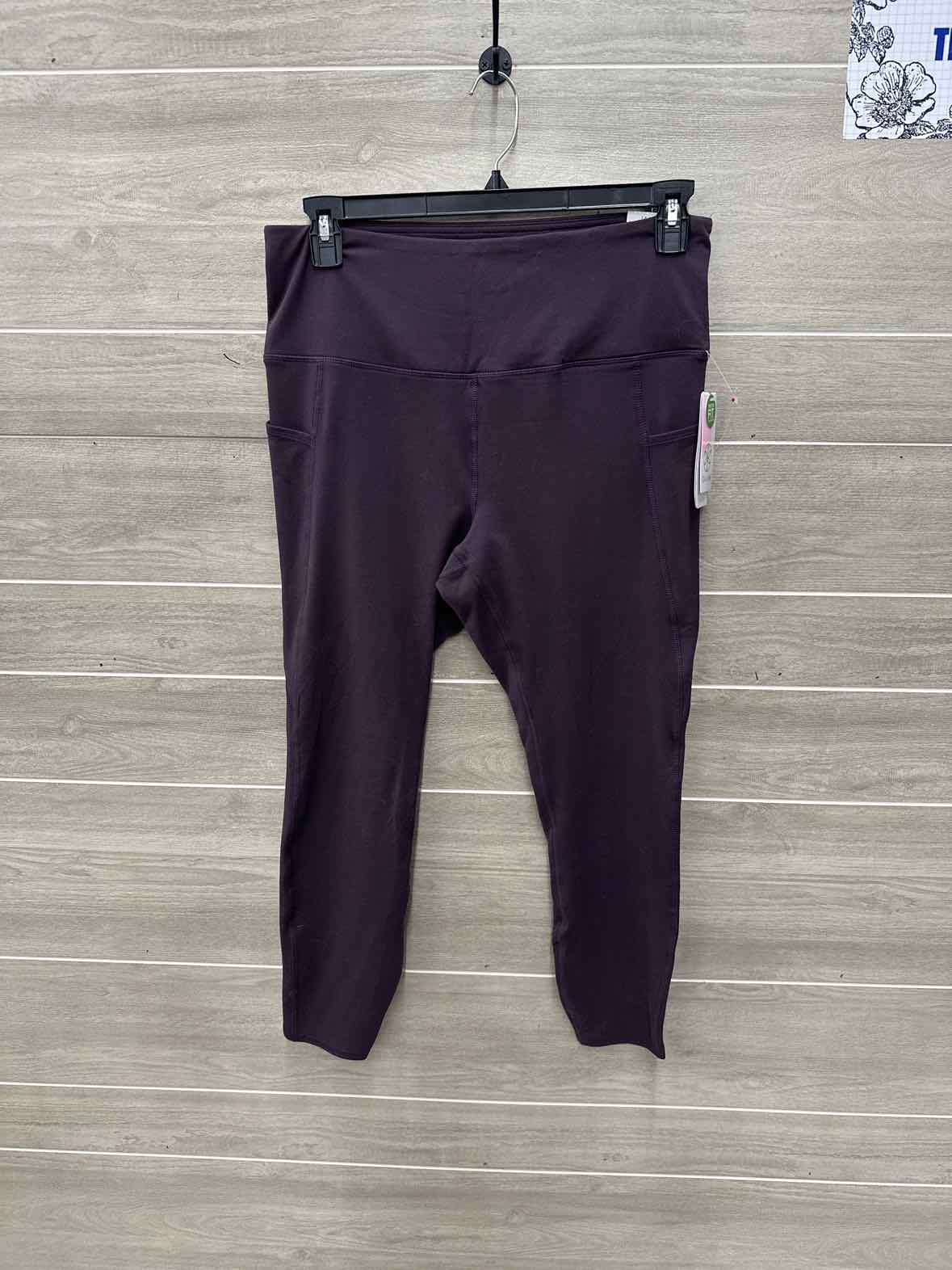 Gaiam Size XL Purple Womens Pants