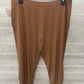Susan Graver Size 14/16 Brown Womens Pants