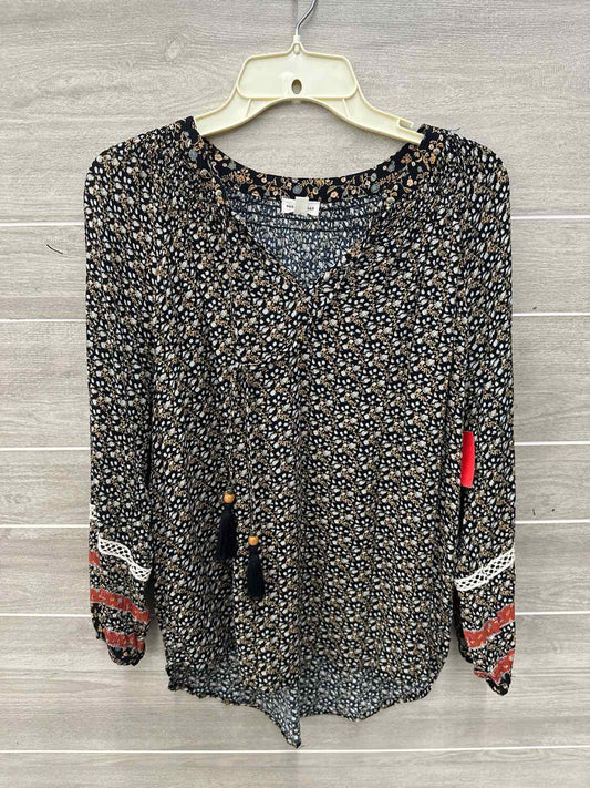 Mason Belle Black Womens Women Size Small Shirt