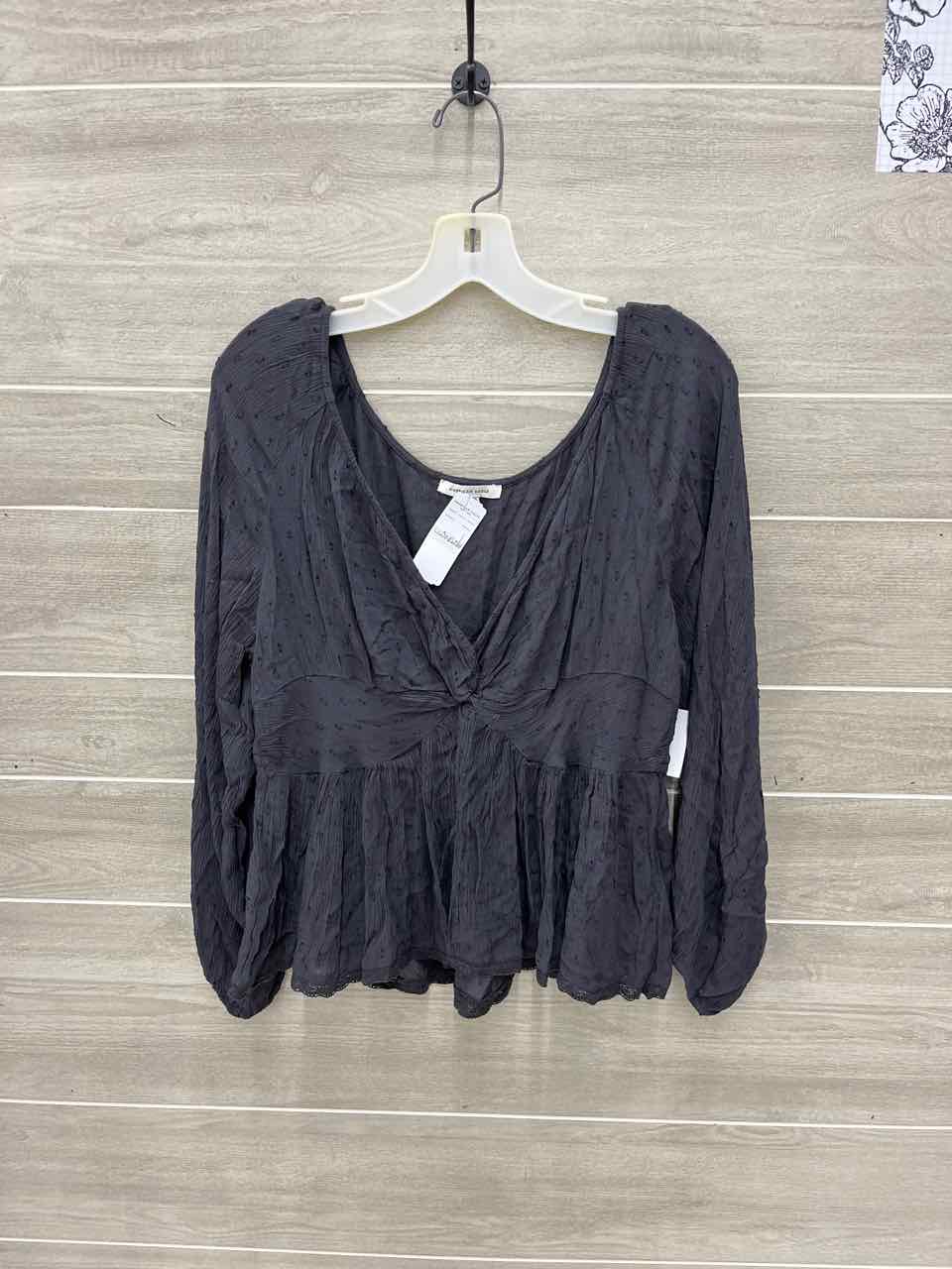 American Eagle Size XL Black Womens Shirt