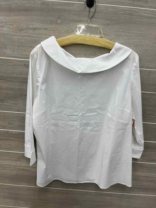 Talbots Size XL White Womens Shirt
