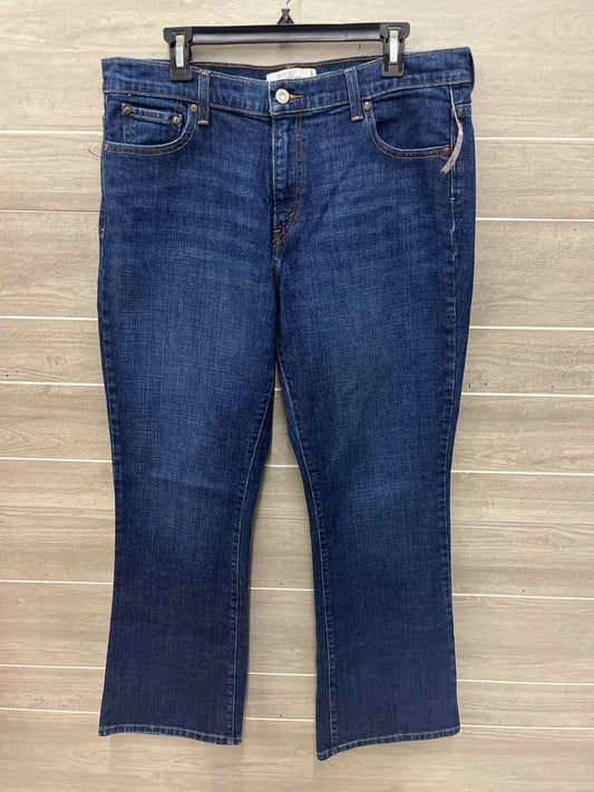 Levis Size 16 Blue Womens Jeans