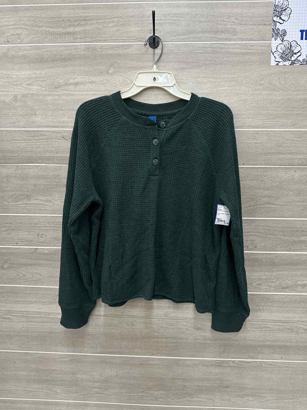 Old Navy Size L Green Womens Shirt