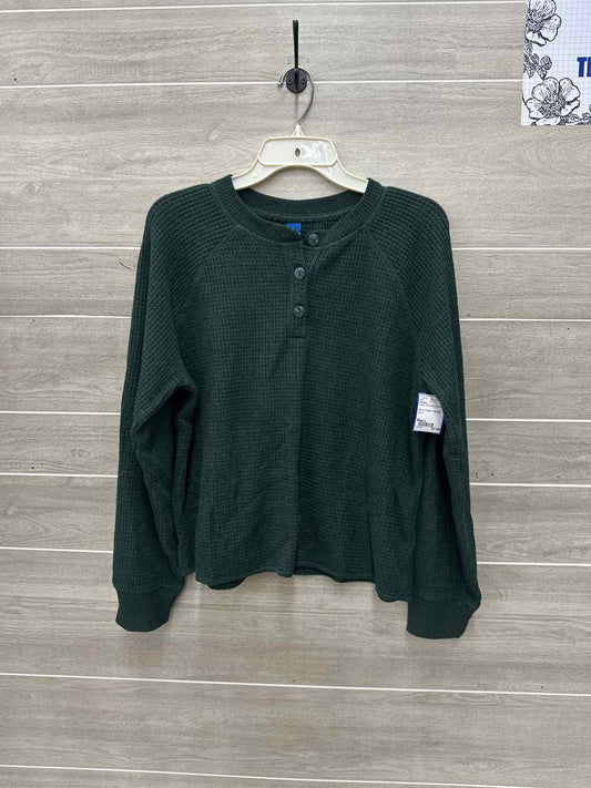 Old Navy Size L Green Womens Shirt