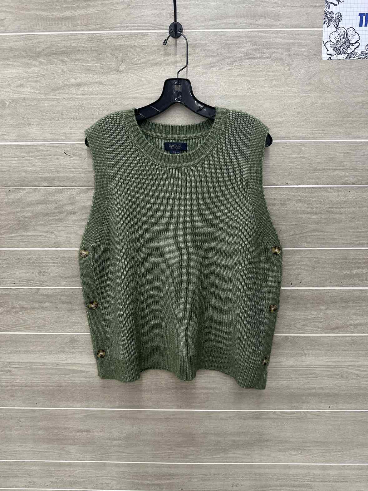 Rachel Rachel Roy Size XL Green Womens Vest