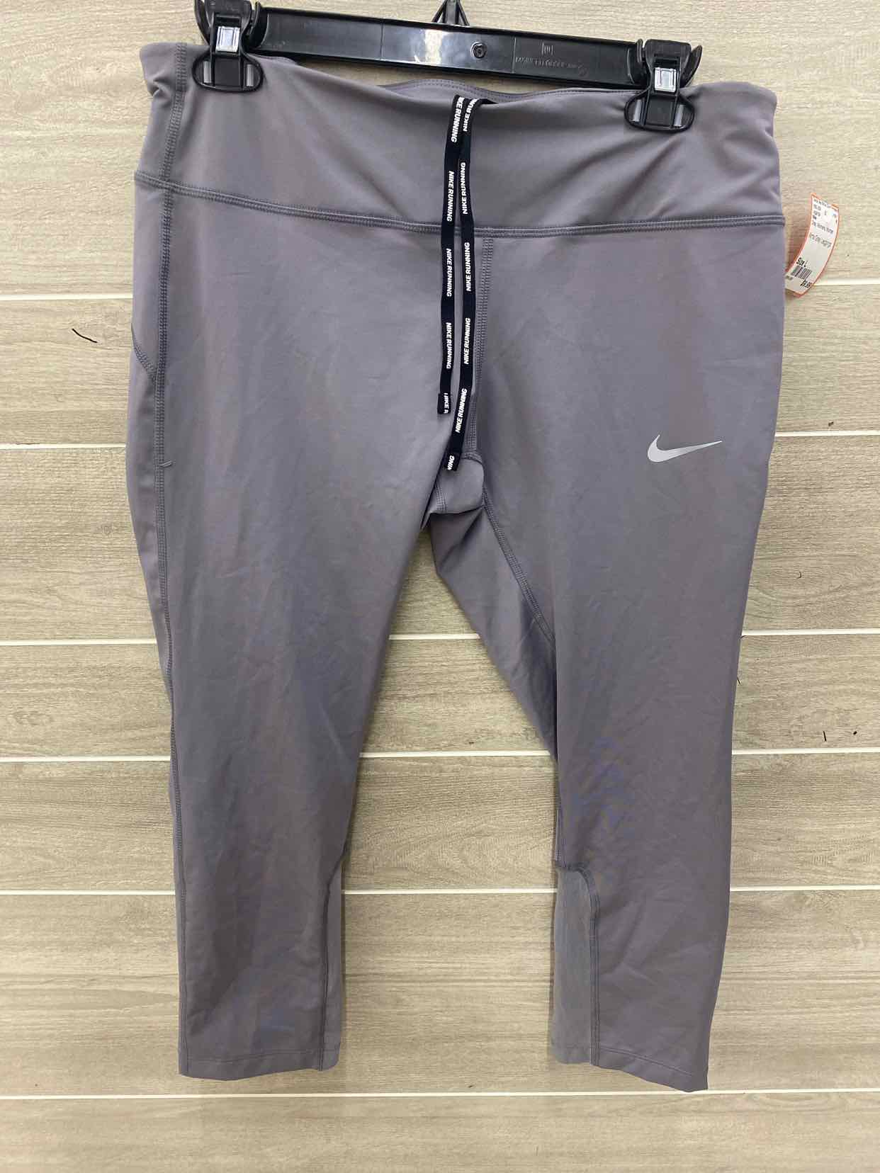 Nike Gray Womens Women Size L Leggings