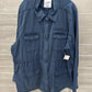 Sonoma Blue Womens Women Size 3X Jacket (Outdoor)