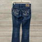 Silver Size 0/2 Blue Womens Jeans