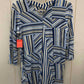 Norm Thompson Blue Womens Size Small Shirt