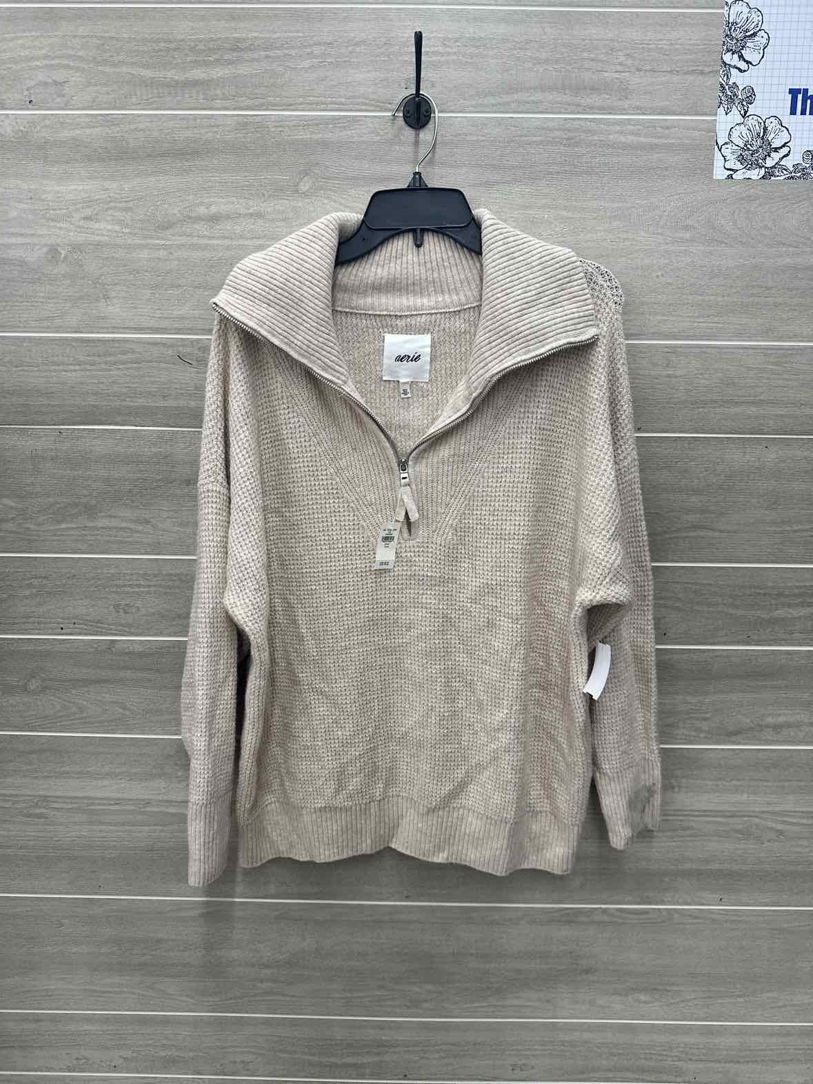 AERIE Size M Beige Womens Sweater