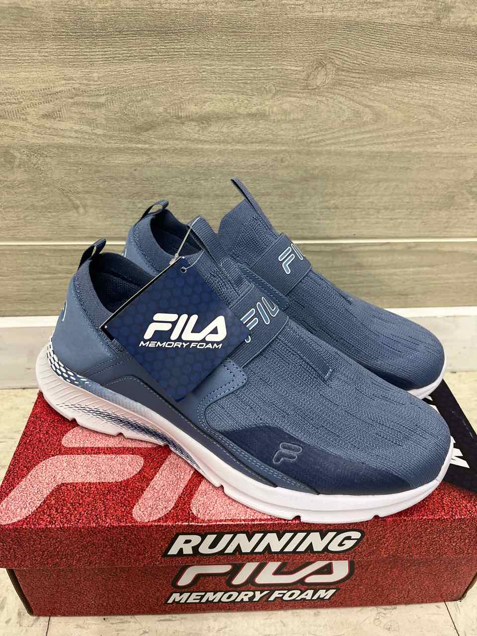 FILA US Shoe Size 12 Blue Womens Shoes/Footwear