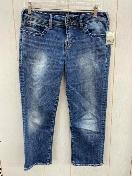 Silver Blue Womens Size 4/6 Jeans