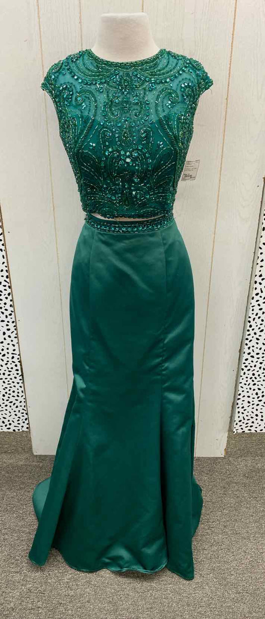 Green Womens Size 10 Gown/Evening Wear