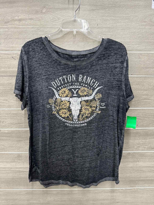 Yellowstone Size XL Gray Womens Shirt