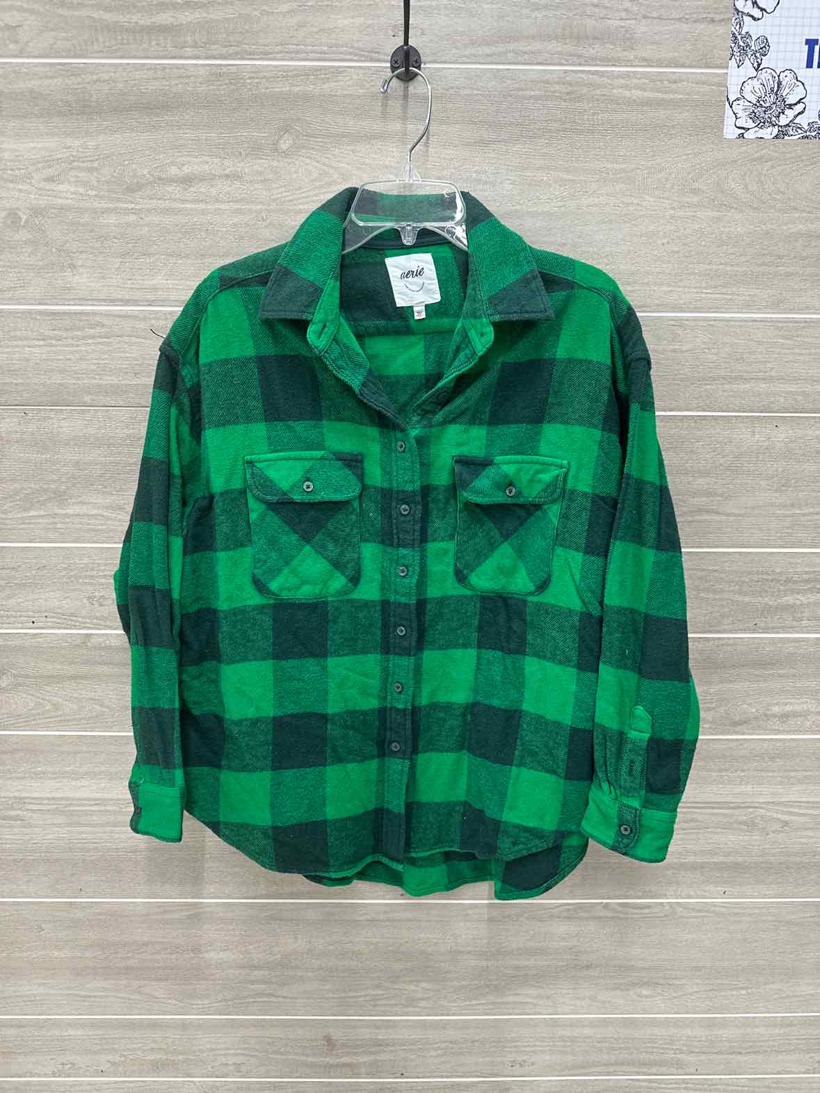 AERIE Size XS/S Green Womens Shirt