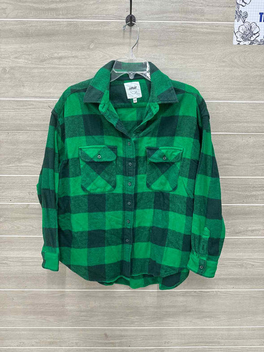 AERIE Size XS/S Green Womens Shirt