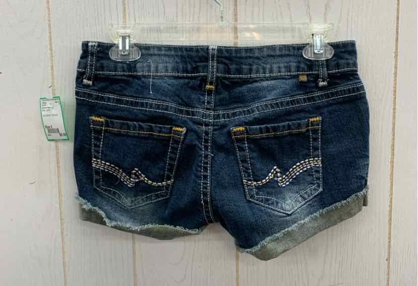 Almost Famous Blue Junior Size 5 Shorts