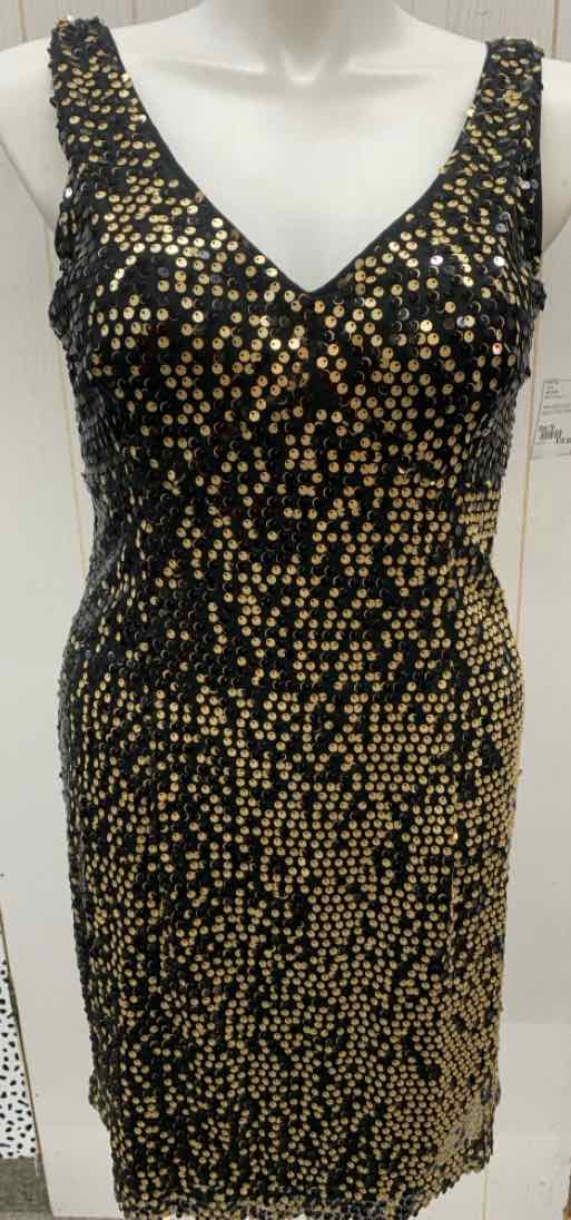 AB Studio Black Womens Size 14/16 Dress