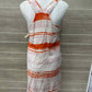 Lilla P Size 6 Orange Womens Dress