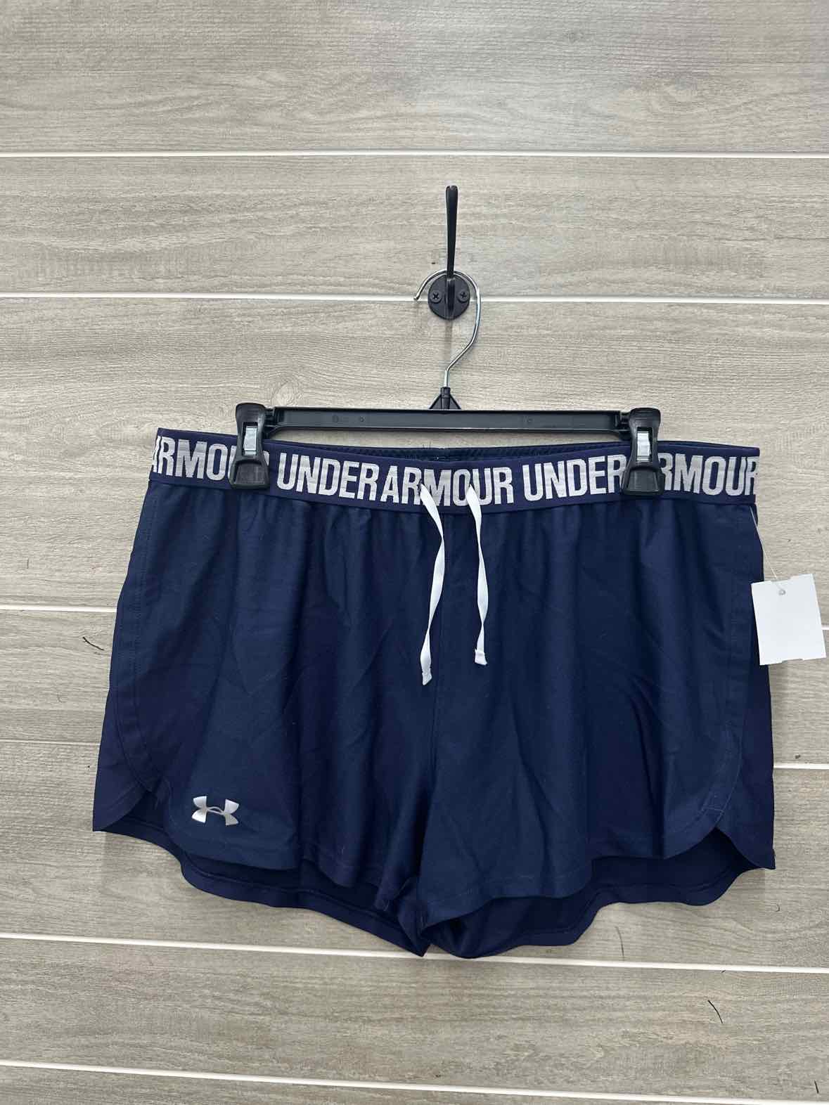 Under Armour Size L Navy Womens Shorts