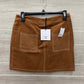 Very J Size 8 Brown Womens Skirt