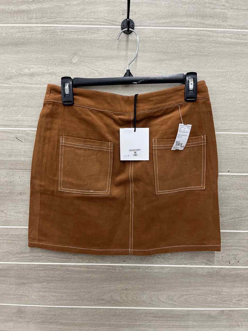 Very J Size 8 Brown Womens Skirt