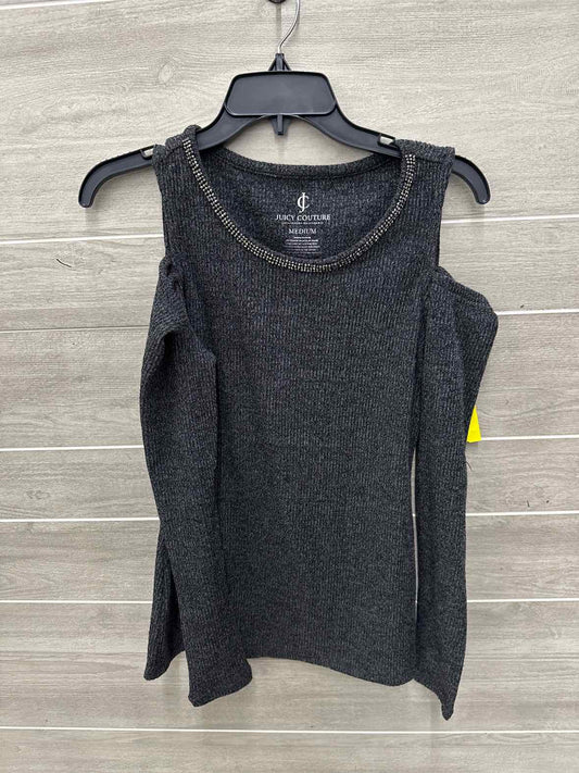 JUICY Size M Gray Womens Shirt