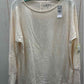 LOFT Cream Womens Size Small Shirt