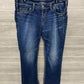 Silver Size 10/12 Blue Womens Jeans