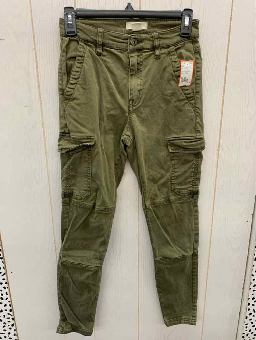 H&M Olive Womens Size 2/4 Pants