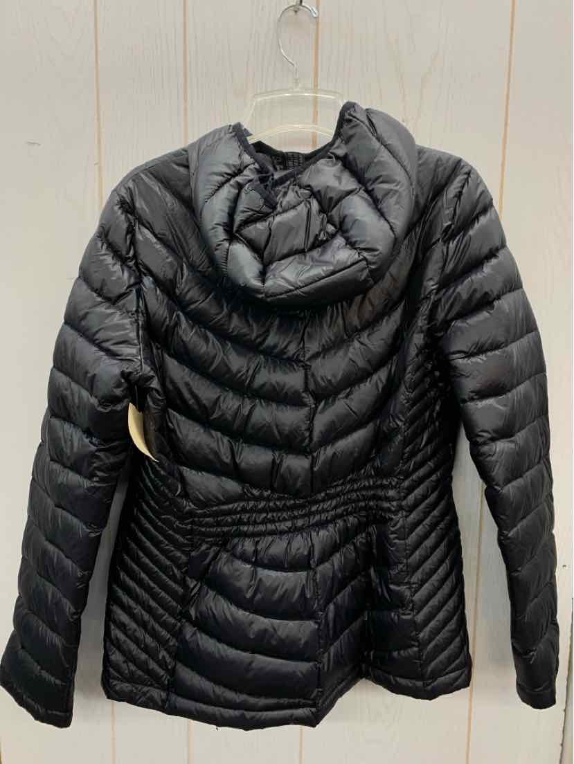 Calvin Klein Black Womens Size L Jacket (Outdoor)