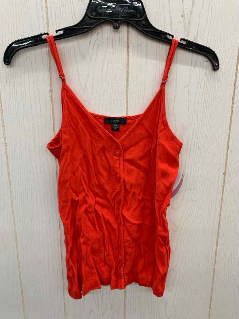 J Crew Red Womens Size XS Tank Top