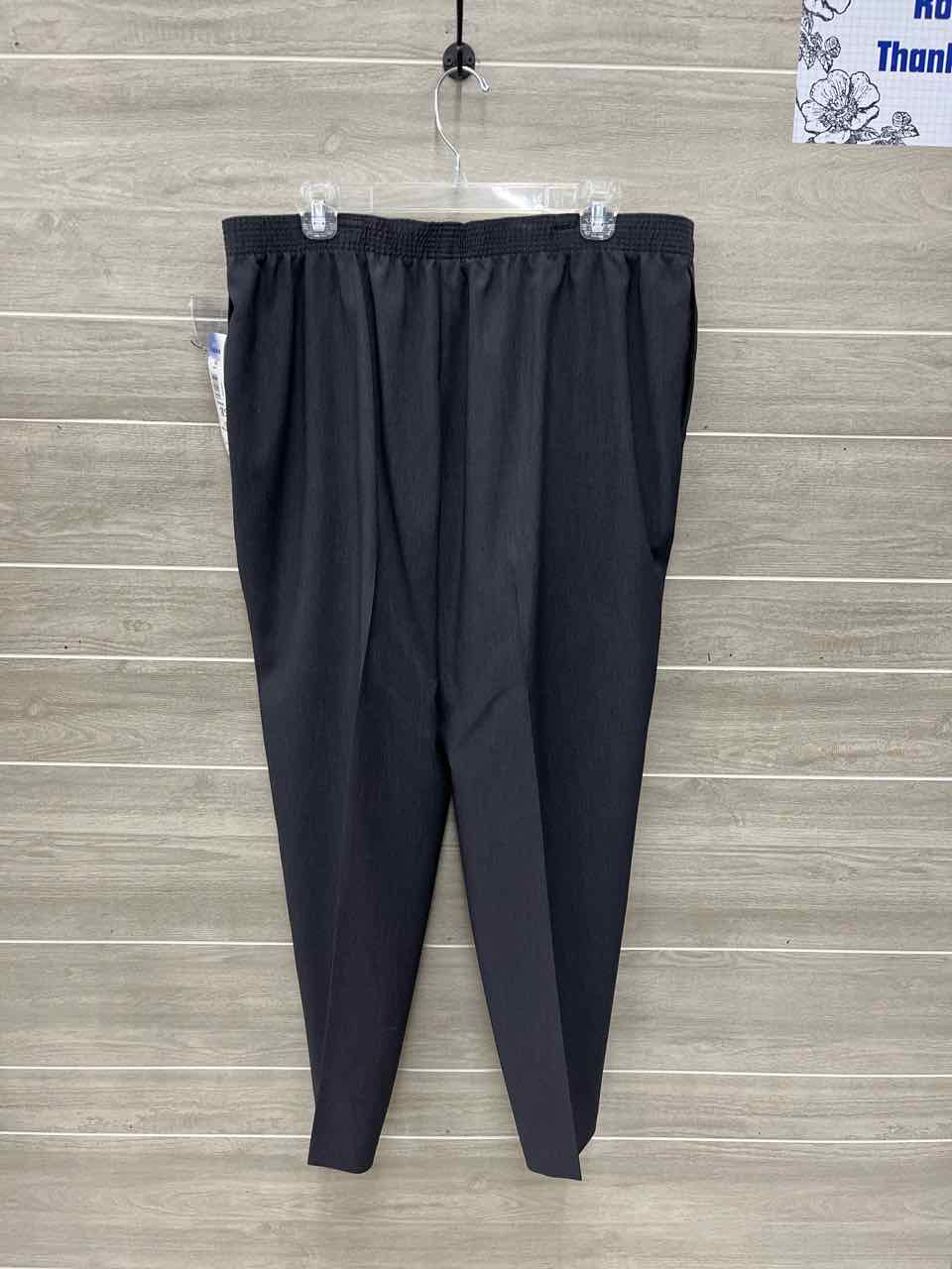 Alia Size 18 Gray Plus Pants