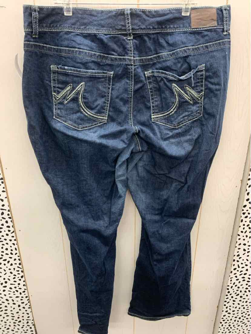 Maurices Blue Womens Size 20 Jeans