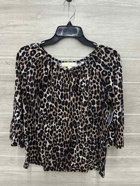 Michael KORS Size S Brown Womens Shirt