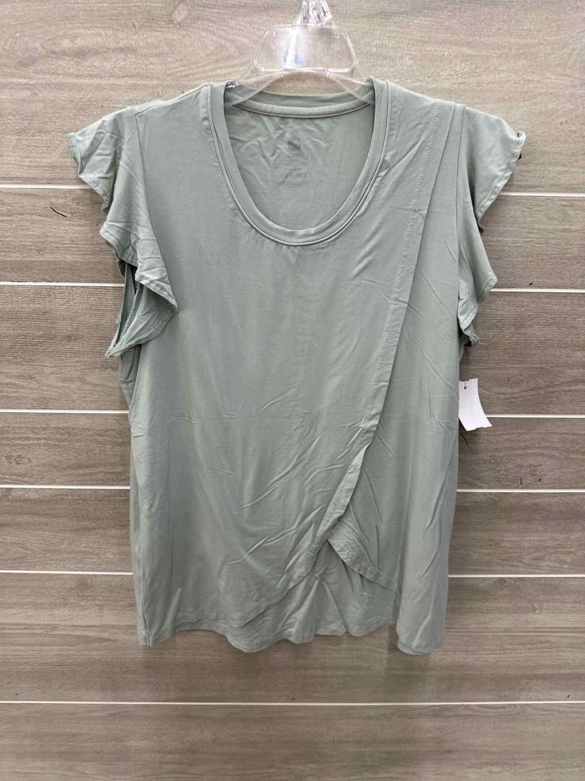 Size S/M Green Maternity Shirt