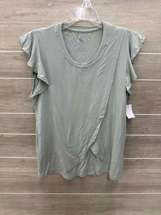 Size S/M Green Maternity Shirt