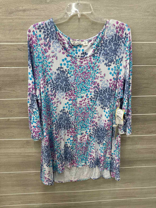 Blue Womens Size 2X Shirt