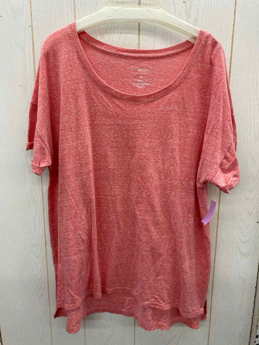 Sonoma Pink Womens Size 1X Shirt