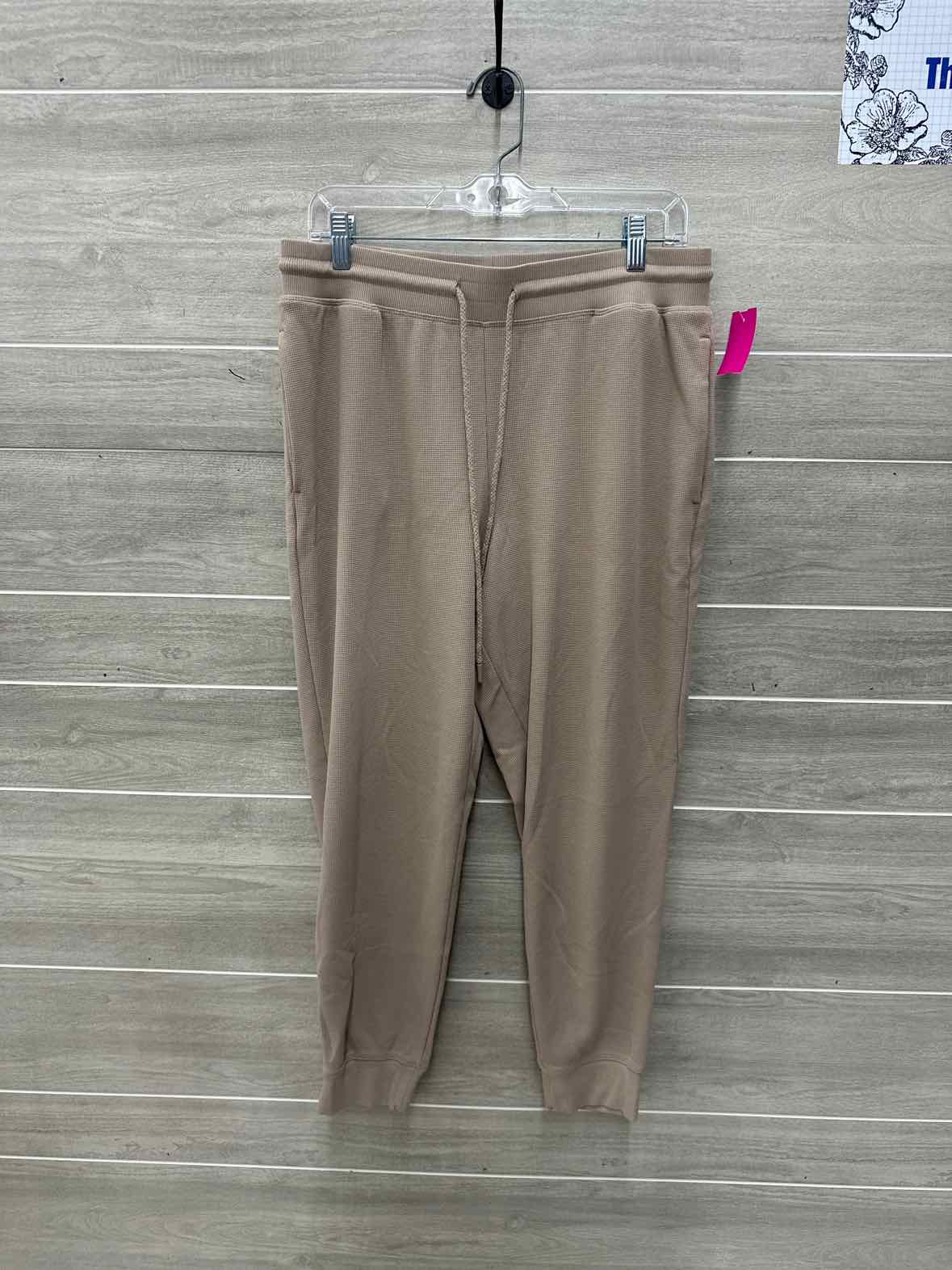 Max & Mia Size L Tan Womens Pants