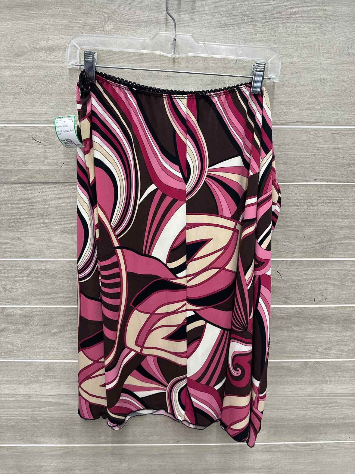 Size 2X/3X Pink Plus Skirt