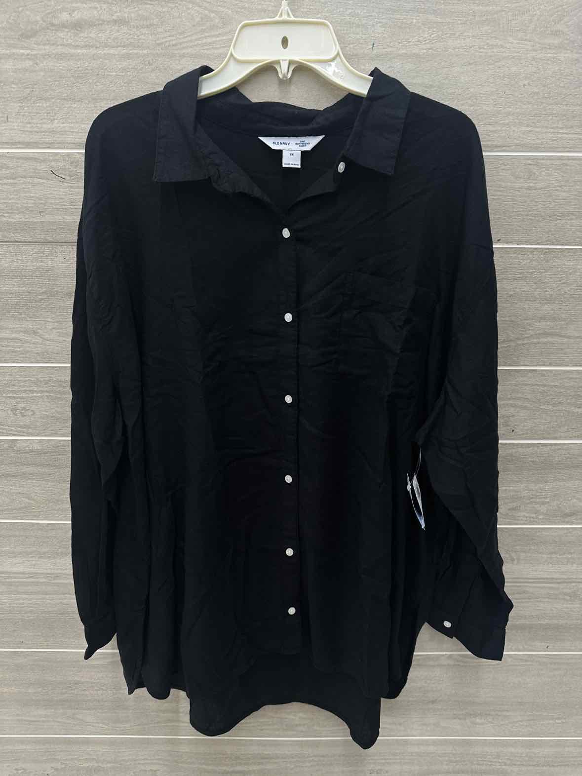 Old Navy Size 2X Black Plus Shirt