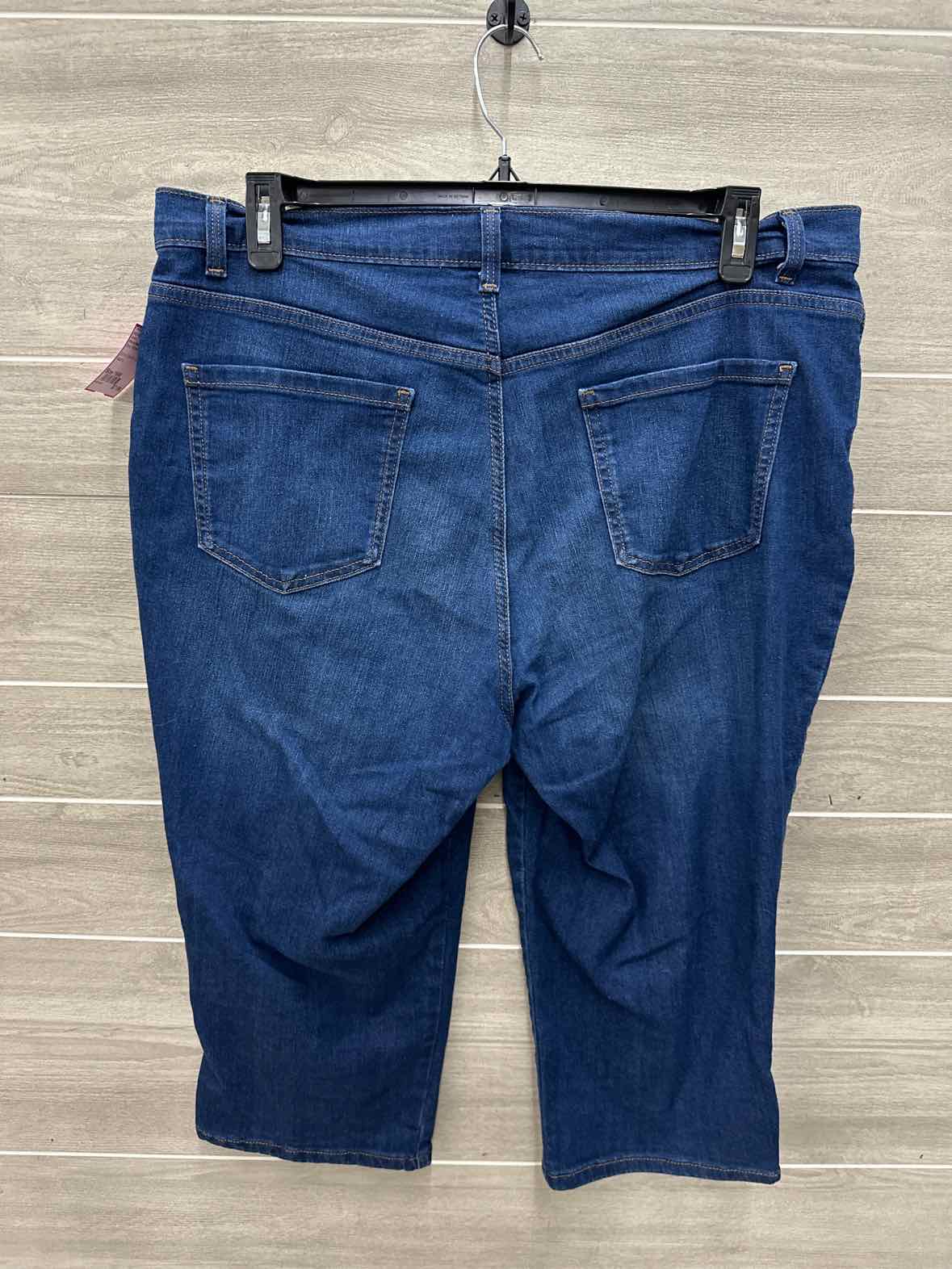 Gloria Vanderbilt Size 16W Blue Womens Jeans