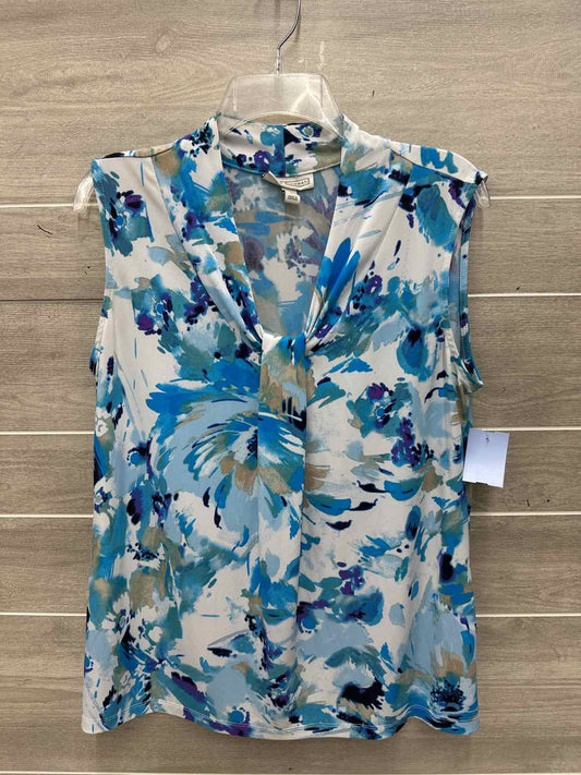 Dana Buchman Size L Blue Womens Tank Top