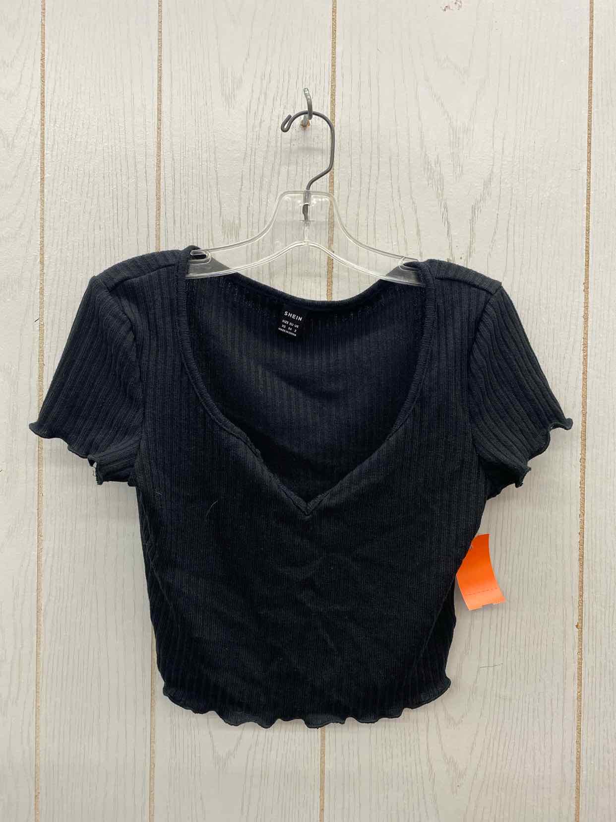 Shein Black Junior Size XS Shirt