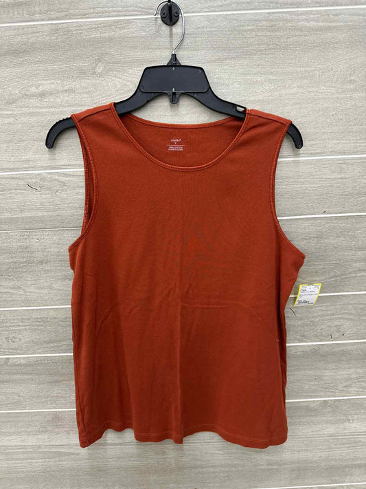 CJ Banks Size 16 Orange Plus Tank Top