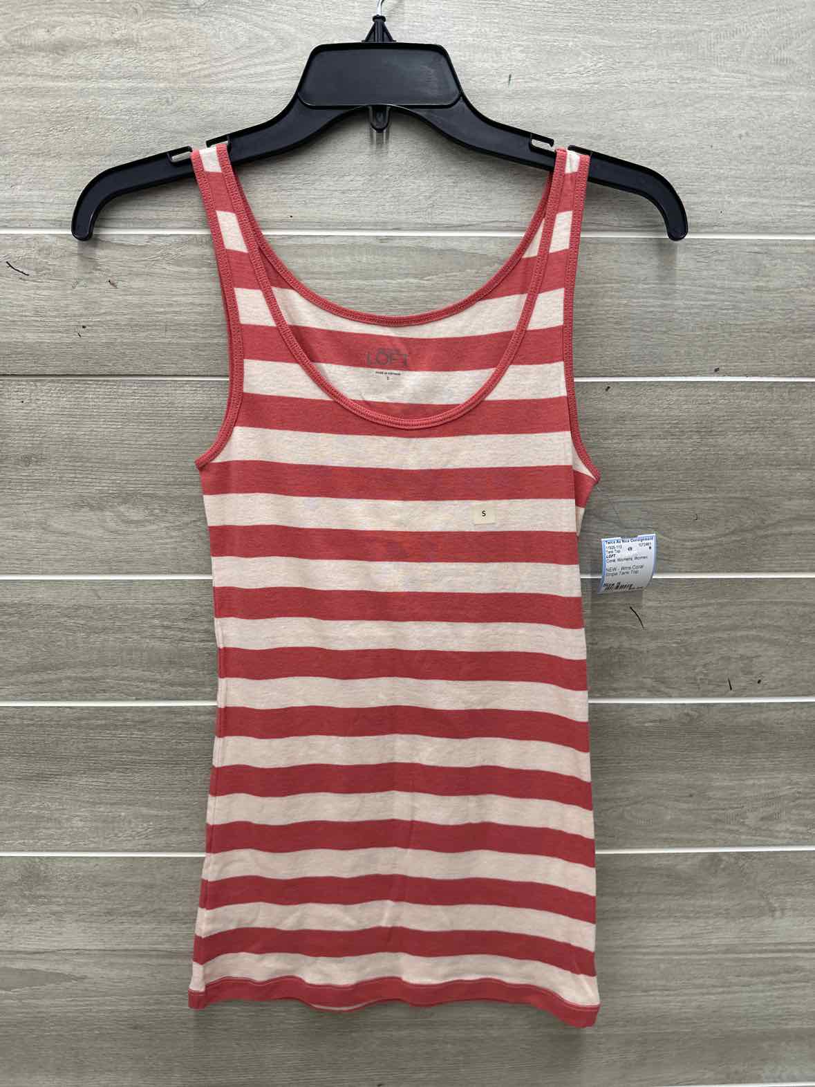 LOFT Size S Coral Womens Tank Top