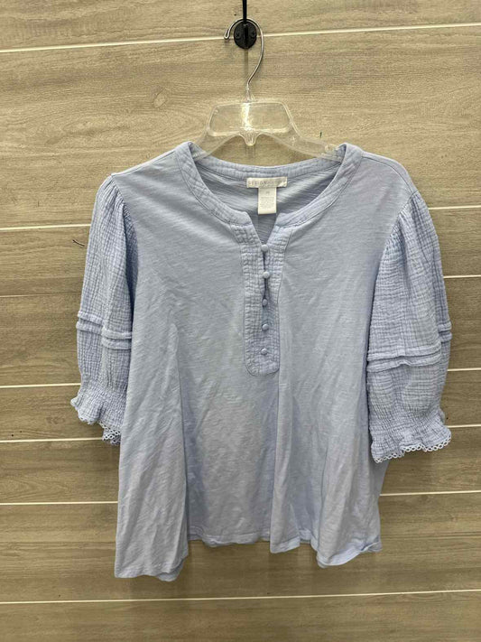 Design History Size 2X Blue Plus Shirt